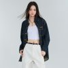 Vintage Blue Early Spring Denim Coat Women's 2025 New Washed Loose All-match Cardigan Jacket Top