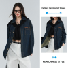 Vintage Blue Early Spring Denim Coat Women's 2025 New Washed Loose All-match Cardigan Jacket Top