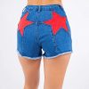 O1CN01LPNTr51DEmJeyU57L_3301040185-0-cib High Quality Sexy Women's Splicing Pentagram Cowboy Shorts Hot Pants New Style