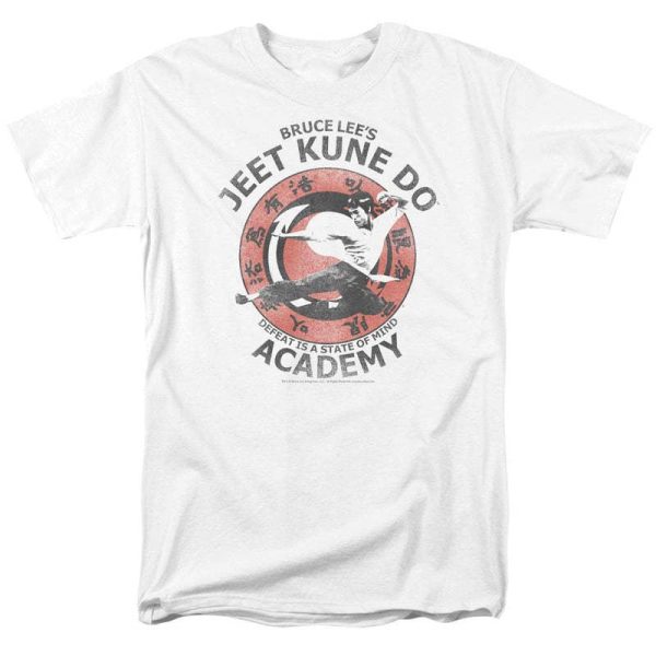 Chinese style Kung Fu heavyweight pure cotton Bruce Lee master, retro classic men's loose T-shirt for foreign trade