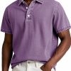 Men's Fashion Solid Color Retro Short Sleeve Polo Shirt