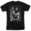 Chinese style Kung Fu heavyweight pure cotton Bruce Lee master, retro classic men's loose T-shirt for foreign trade