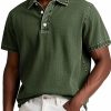 Men's Fashion Solid Color Retro Short Sleeve Polo Shirt