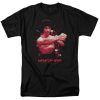 Chinese style Kung Fu heavyweight pure cotton Bruce Lee master, retro classic men's loose T-shirt for foreign trade