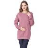 O1CN01aotOao1VQpYdnt7Ed_2214278522648-0-cib Cotton winter maternity hoodie, fashionable and loose maternity clothing