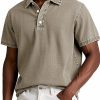 Men's Fashion Solid Color Retro Short Sleeve Polo Shirt