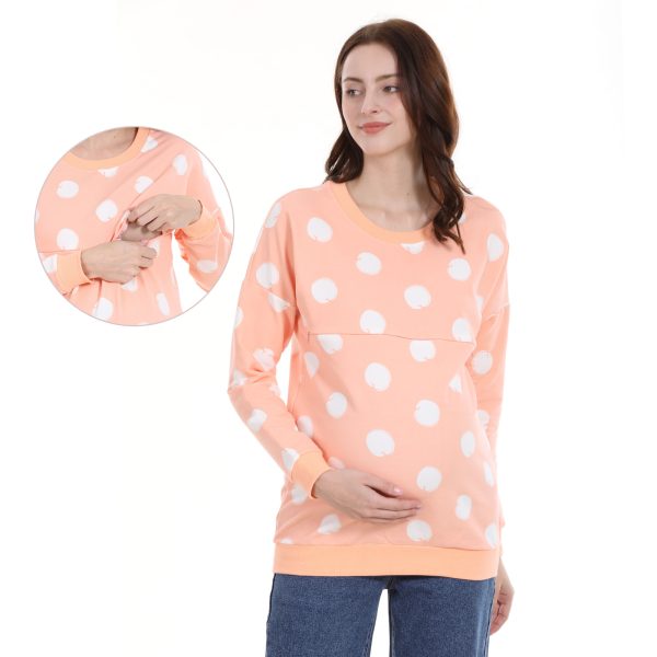 O1CN01jM7qvL1VQplF63hmV_2214278522648-0-cib Cotton winter maternity hoodie, fashionable and loose maternity clothing