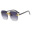 O1CN01kA91xy1mCUgr2oALj_2212555564918-0-cib Trendy square sunglasses with large frames, frameless sunglasses with cut edges