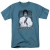 Chinese style Kung Fu heavyweight pure cotton Bruce Lee master, retro classic men's loose T-shirt for foreign trade