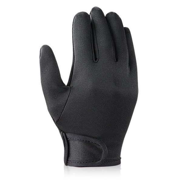 Five-finger Thick Lace-up Hair Gloves Heat Insulation