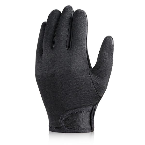 Five-finger Thick Lace-up Hair Gloves Heat Insulation